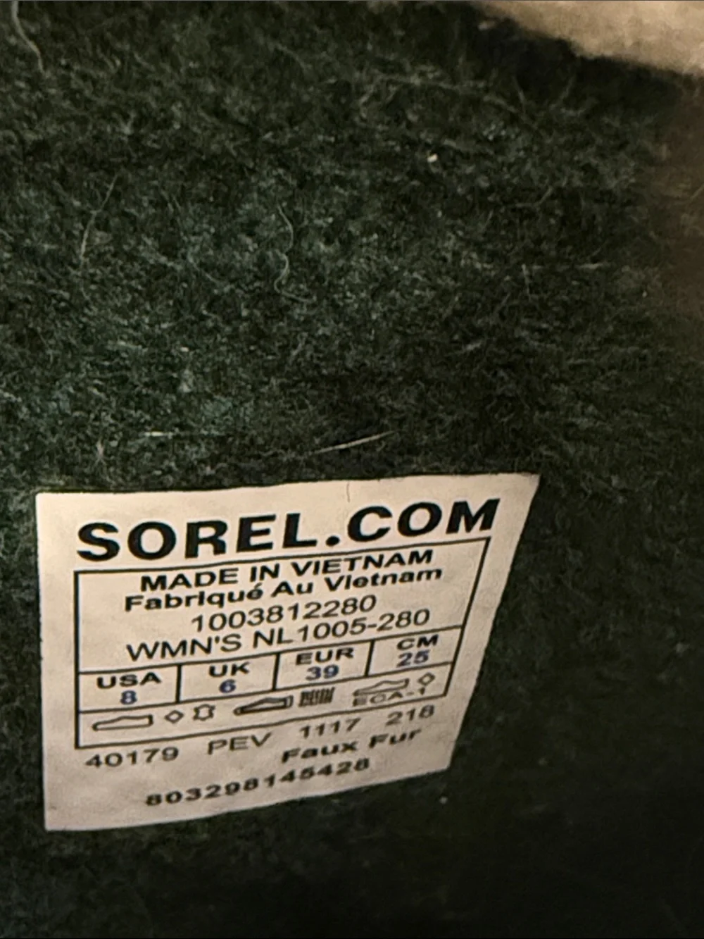 Sorel Tan and Black Caribou Waterproof Men's Winter Boots